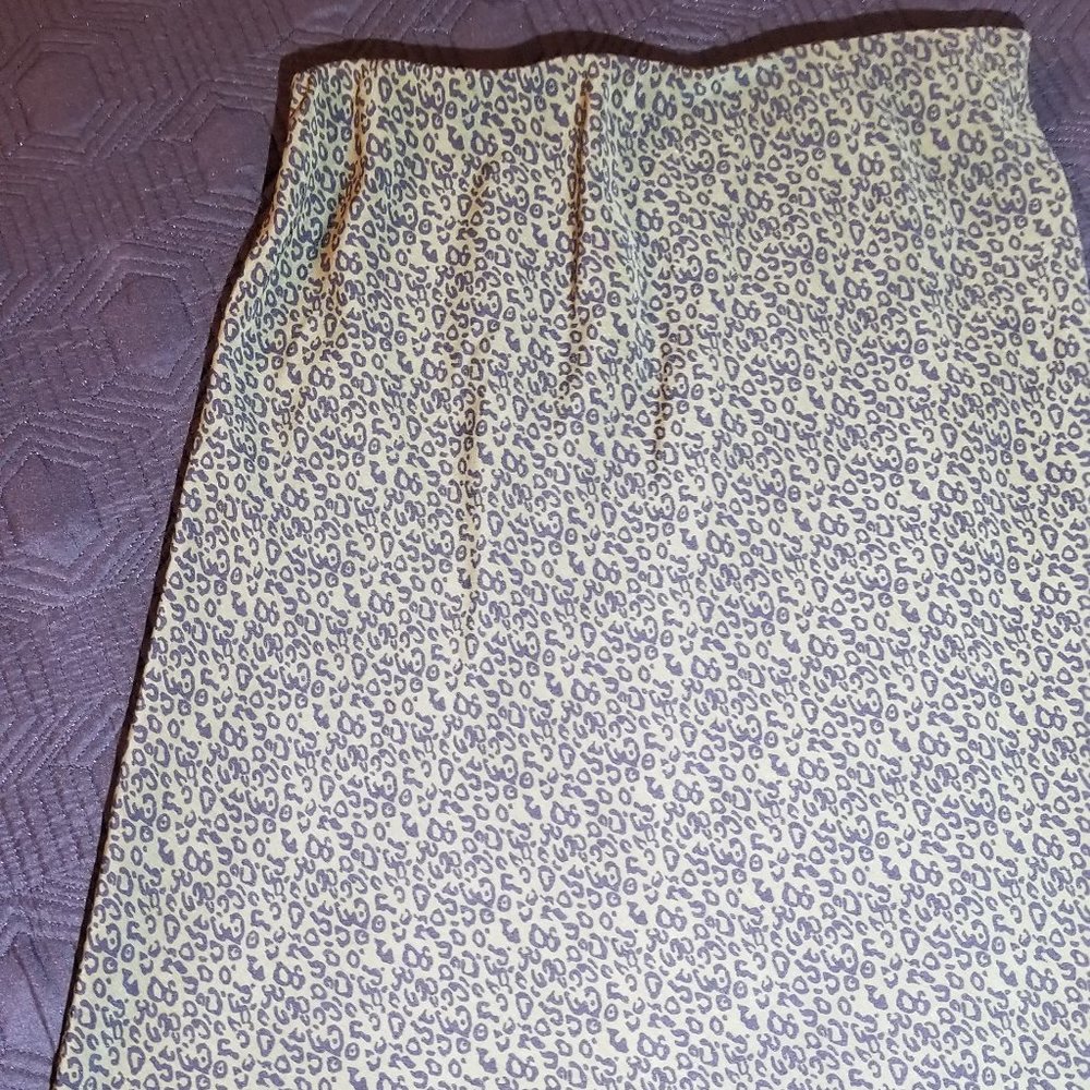 Leopard Print Skirt